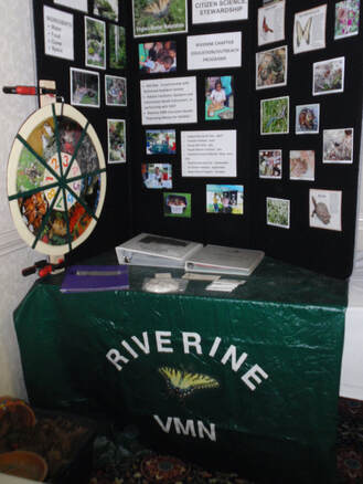display table and poster from Riverine VMN