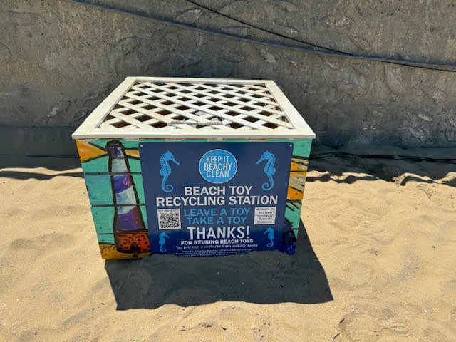 Virginia Beach toy recycling project by Laura Traylor
