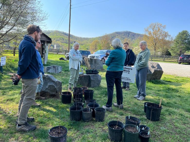 April Workday Judy with intro on how to plant bareroot trees